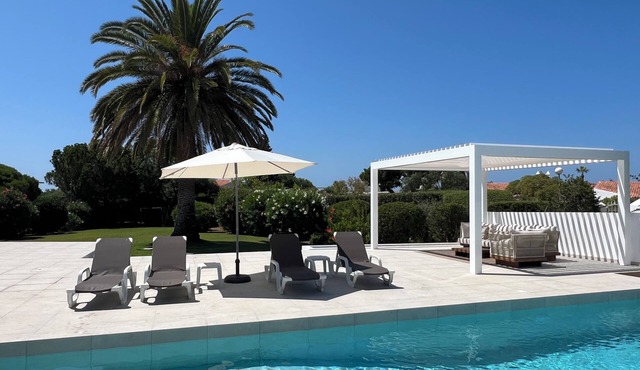 Luxury Villa in Carvoeiro with Heated Pool, Distant Sea Views and Large Garden