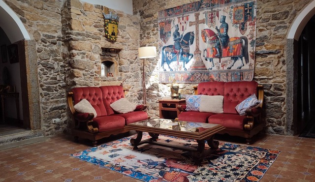 Medieval Stone 5-bedroom house in charming Sintra for your getaway