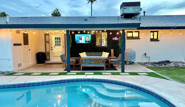 Modern Home w/Pool Near ASU & Scottsdale | Family Friendly