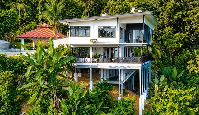 Modern Jungle Estate with Incredible Ocean View