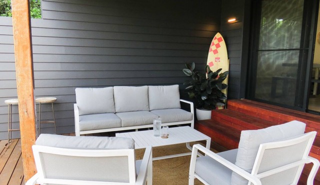 Moffat Family Beach House with pool and sauna