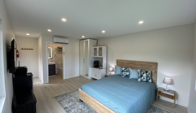 New, modern quiet private studio