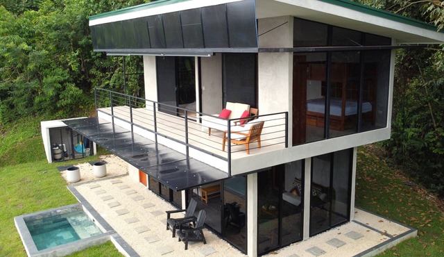 Ocean & Sunset Views - Private Pool Jungle Retreat in Ojochal - Casa Rosa