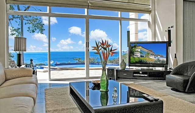 Ocean View Villa, Infinity Pool, BBQ, Near Bach
