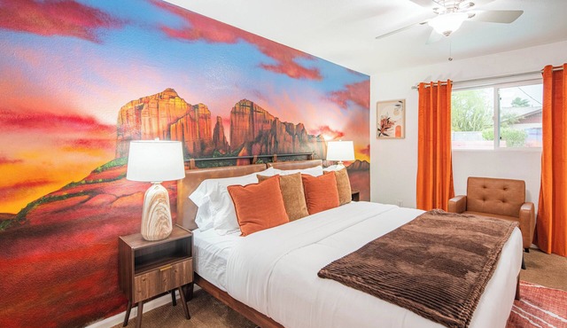 Old Town Luxe Escape - Unique Desert Vibes, Heated Pool, HotTub & Epic GameRoom