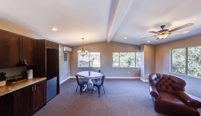 One bedroom renovated apartment upstairs