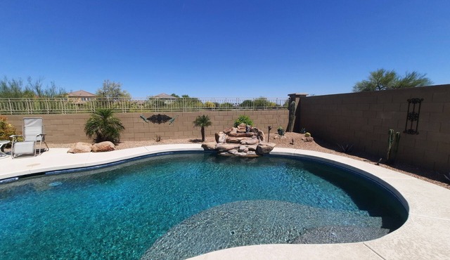 Peaceful Phoenix Area Desert Oasis Home w/Private Pool and Spa