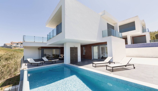 Poolside and Seaview Villa
