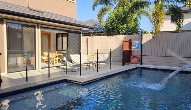 Private 2BR Suite with separate entrance, dedicated parking and swimming pool