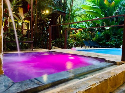 Private Caribbean Villa, Hot Jacuzzi Pool