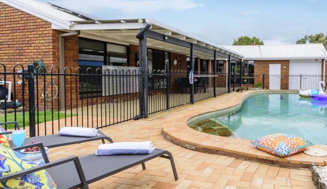 Relax at the Poolside Escape