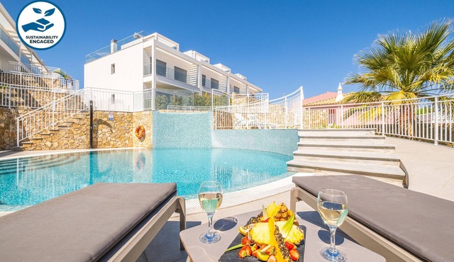 Rooftop Sea View, Pool & BBQ – Albufeira