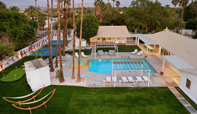 Solaris - Modern Mediterranean Estate with Pool, Spa and Fire Pit