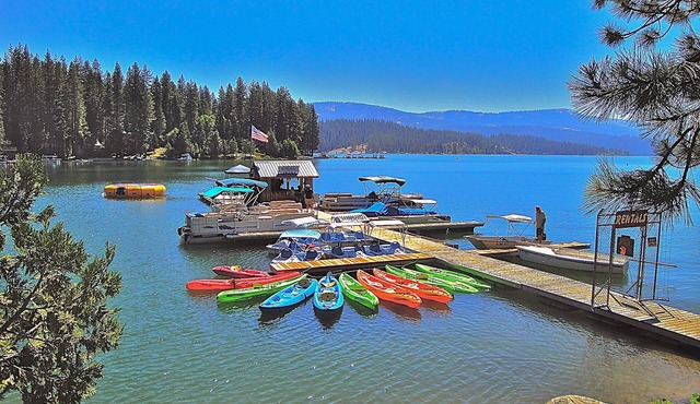 Spacious & contemporary cabin with W/D, billiards & lovely tree-lined views