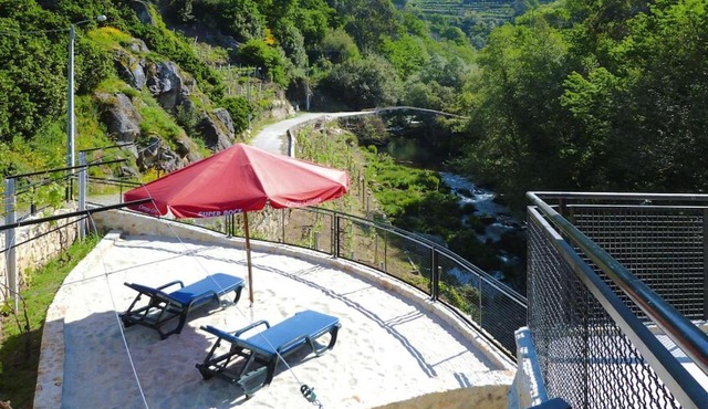 Stone House by Caima River with Pool