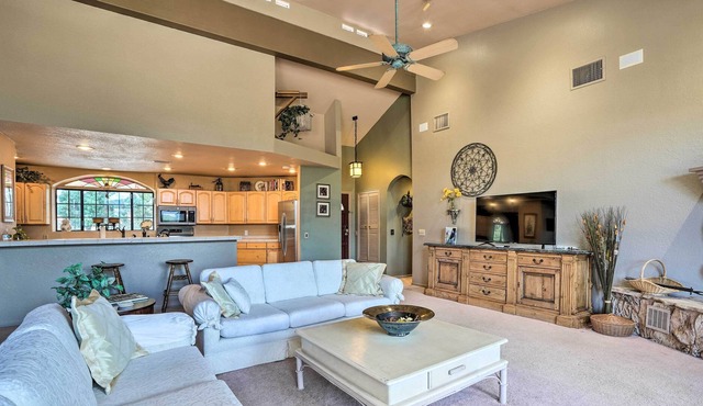 Stunning Getaway w/ Patio + Mountain Views!
