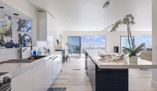 Stunning Ocean and Mountain Views