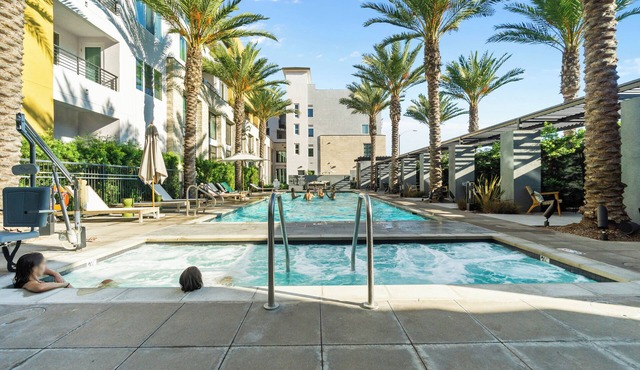 Stylish 2BR Penthouse with Pool, Hot Tub & 2-Car Garage in La Mesa!