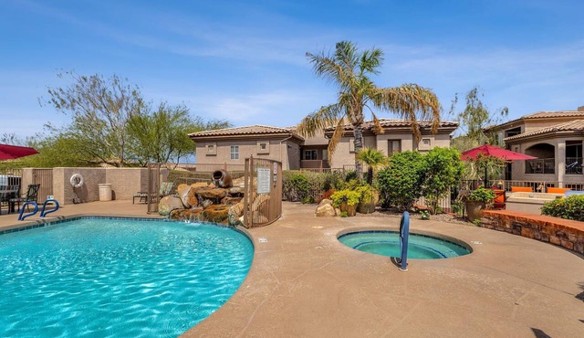 Upscale 2BR/2BA Condo with Great Views, Heated Pool & Balcony