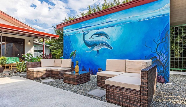Villa Macaw, Uvita, 1BR/1BA, poolside, near beach