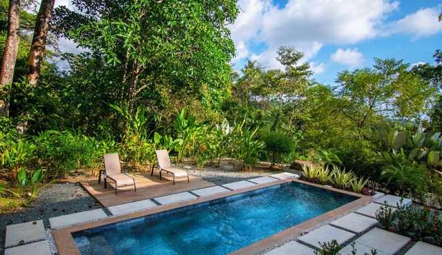 Villa Sol y Sombra, 3-bedroom in superb Uvita with pool and comfort
