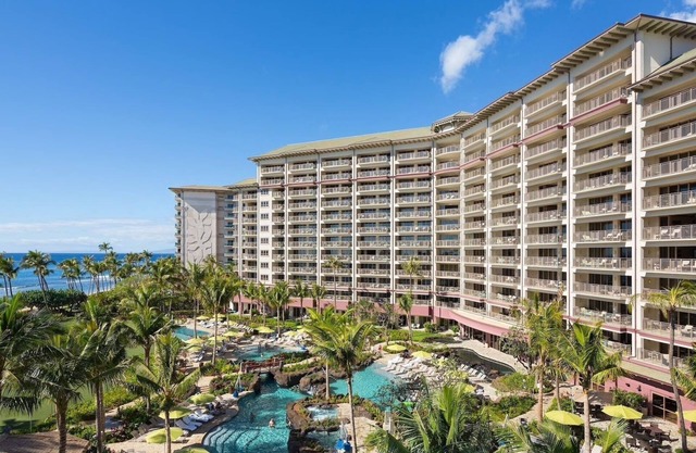 Ocean front, high floor 2 BR unit at Hyatt Residence Club Ka'anapali Beach