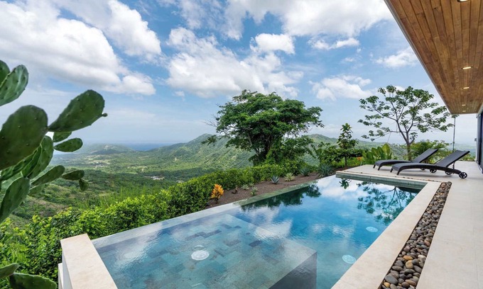 Rio Seco House | Mountainside Home with Modern Design, Sweeping Ocean Views & Private Swimming Po