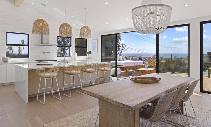 Western Malibu House | New Modern & Spacious Malibu Home w/Ocean Views, Large Decks, Spa