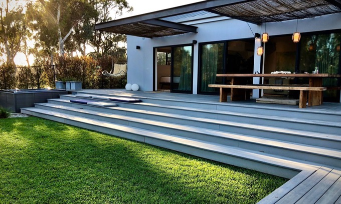 Central Malibu House | NOW SHORT TERM - Malibu Modern Garden Retreat with Private Beach