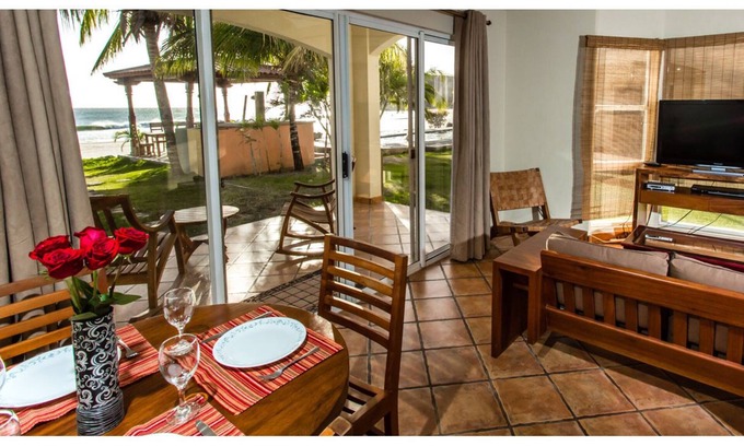 Rancho Santana Condo | Villas Iguana A-13: Beachfront Condo