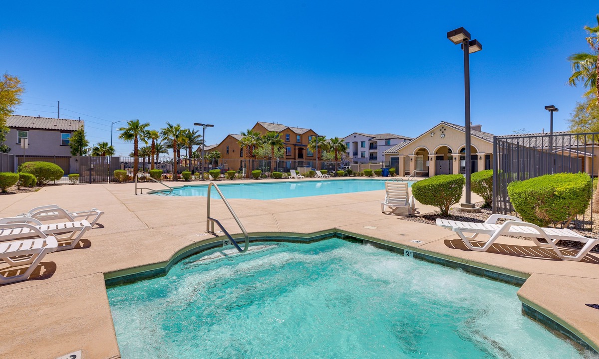 Nellis Air Force Base House | Stylish Home w/ Pool Access, 10 Mi to Vegas Strip!