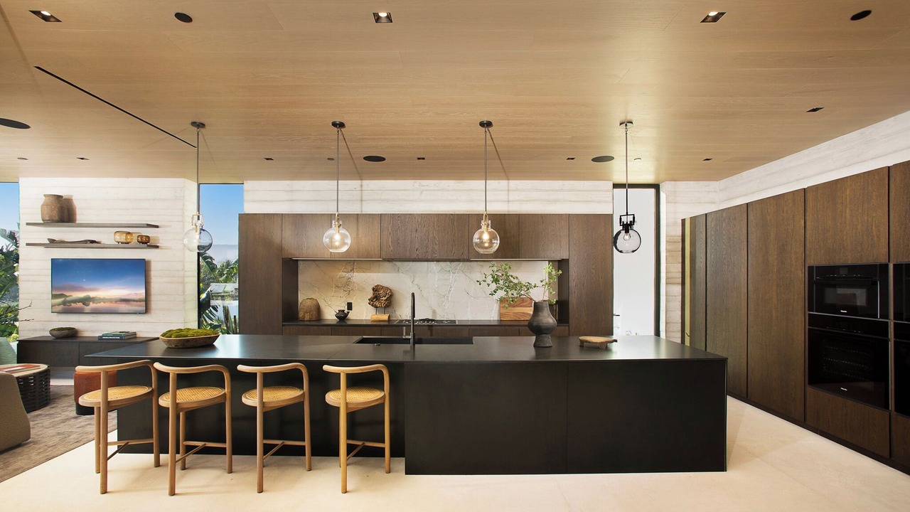 Photo of Kitchen in Central Malibu