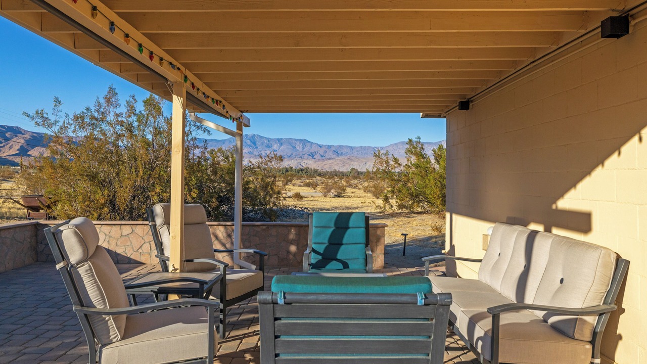 Photo of Patio Balcony in Borrego Springs