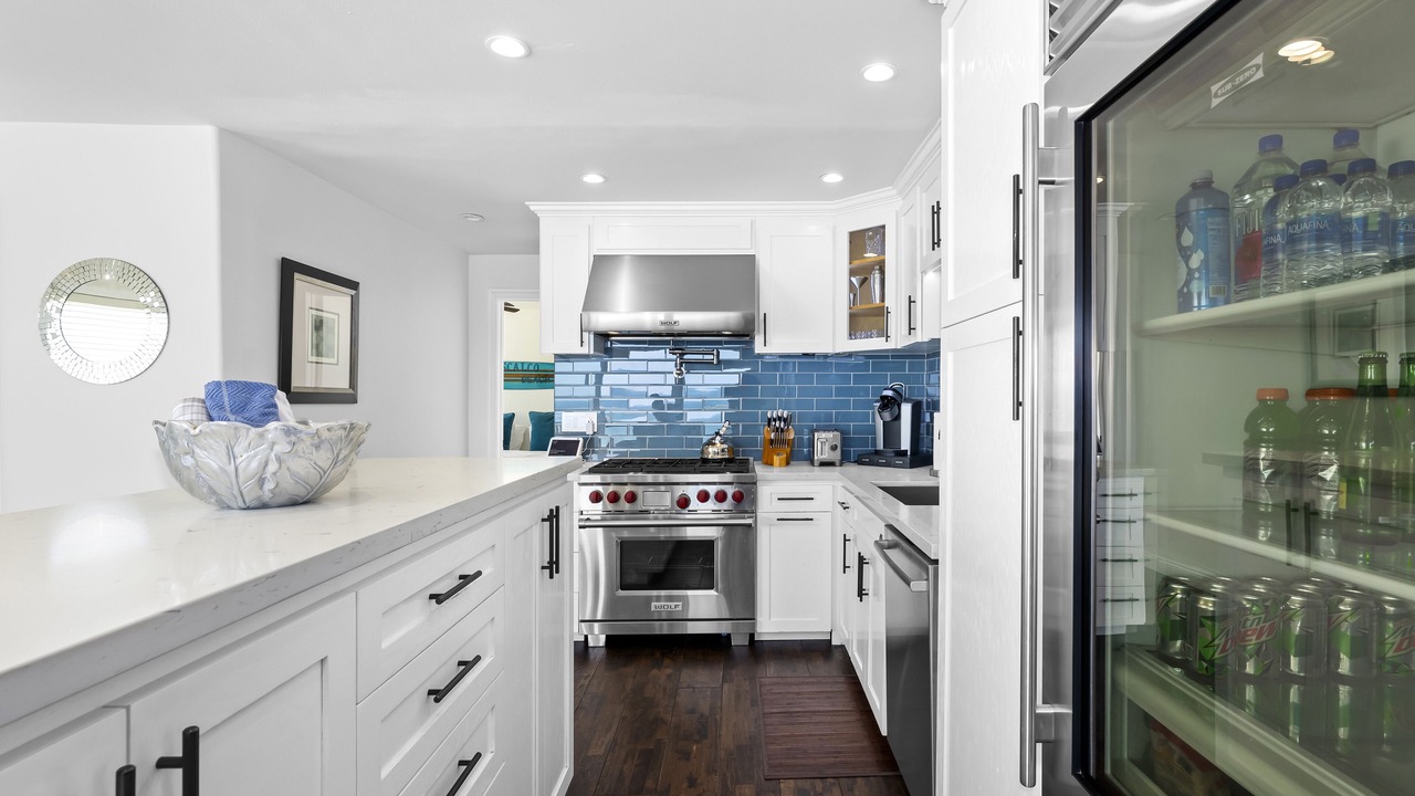 Photo of Kitchen in Central Malibu
