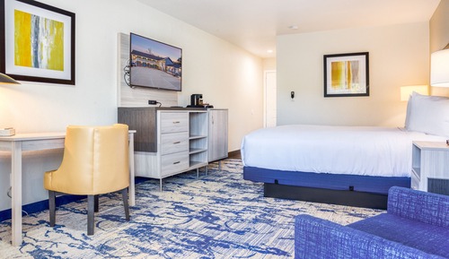 Deluxe Room, 1 King Bed, Balcony, Garden View