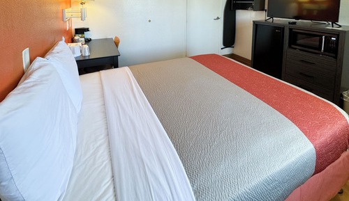 Standard Single Room, 1 Queen Bed, Roll-in Shower, Non Smoking