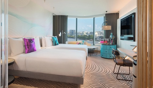 Superior Room, 2 Double Beds, River View
