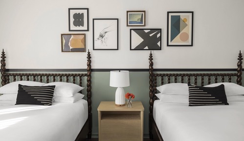 Premium Room, 2 Double Beds, Balcony (Juliet Balcony)