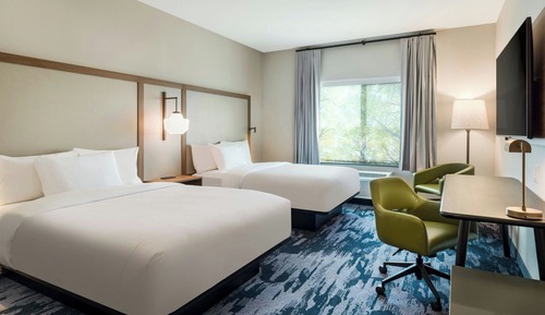 Room, 2 Queen Beds, Hearing Accessible (Accessible Bathtub)