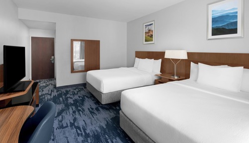 Room, 2 Queen Beds (Mobility/Hearing Access, Roll-in Shwr)