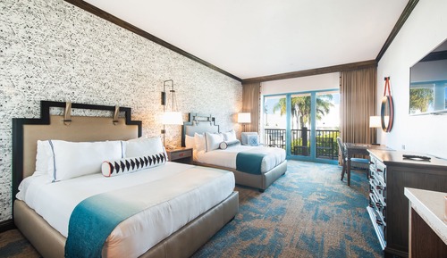 City Room, 2 Queen Beds, Balcony, City View