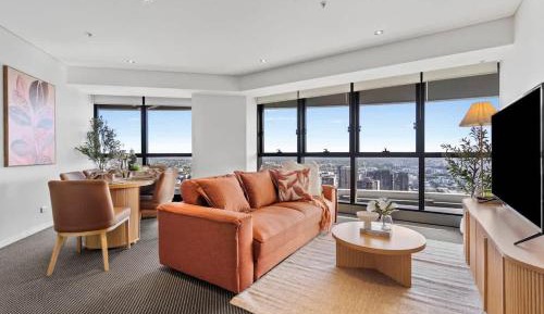 Two-Bedroom Apartment with City View