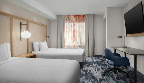 Queen Suite with Two Queen Beds and Sofa Bed