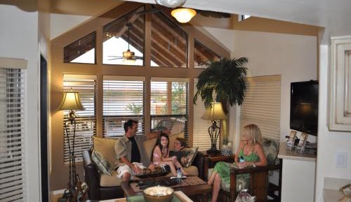 Family Room with Lake View
