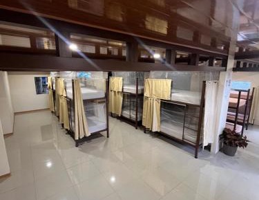 Single Bed in Dormitory Room