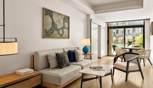 Two-Bedroom Family Suite with Pool View