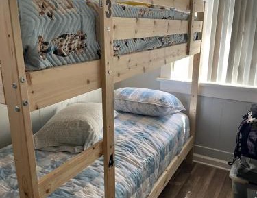 Bed in Male Dormitory Room