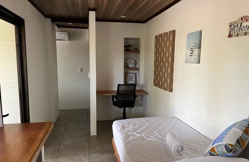 Uvita Cabin | Modern Jungle Cabana#7 - 1 Bedroom Queen bed & private bathroom, close to beach