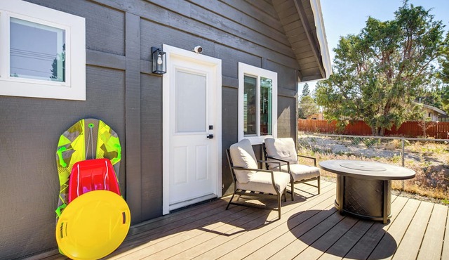 Year-Round Big Bear Retreat < 10 Mi to Lake & Ski!